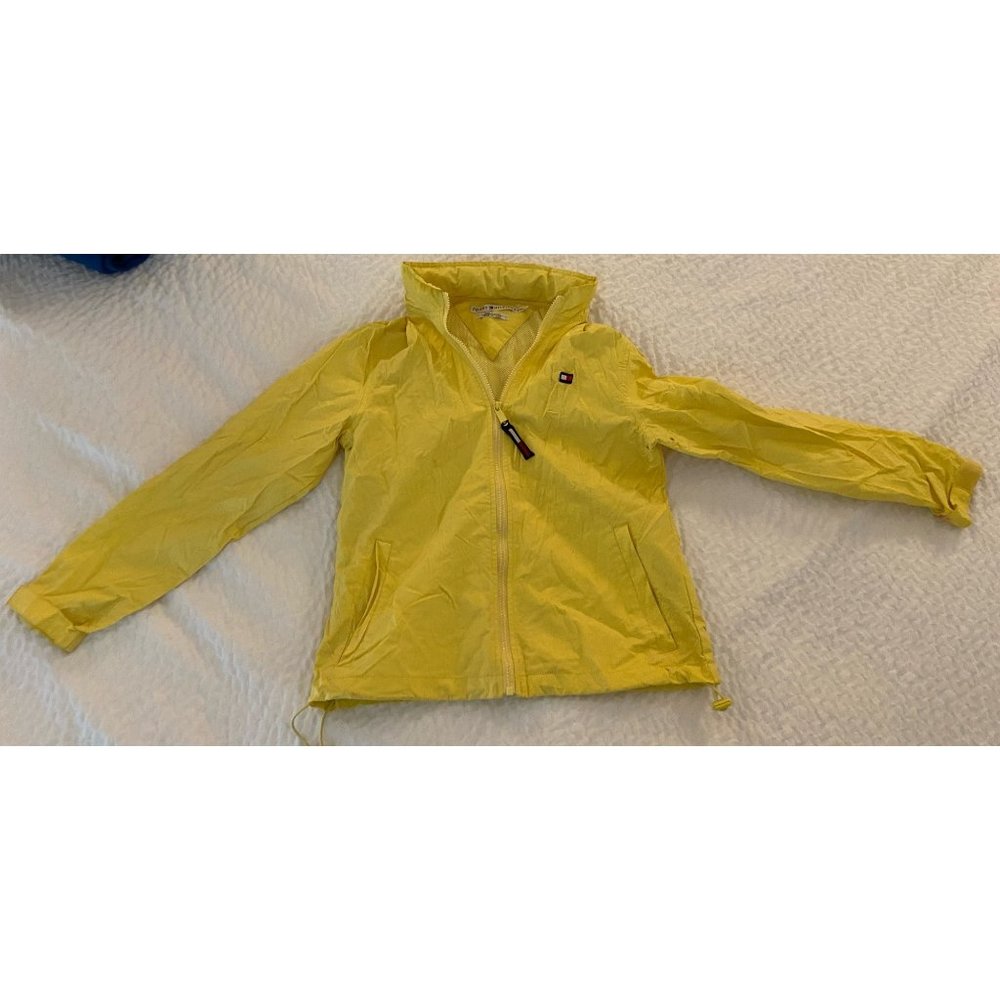 Vintage Tommy Hilfiger windbreaker raincoat light jacket says small fits xs